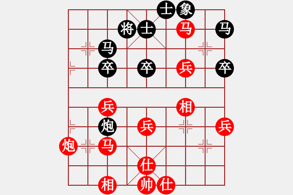 象棋棋譜圖片：福運(yùn)旺旺發(fā)(3段)-勝-湘軍總督(9段) - 步數(shù)：50 