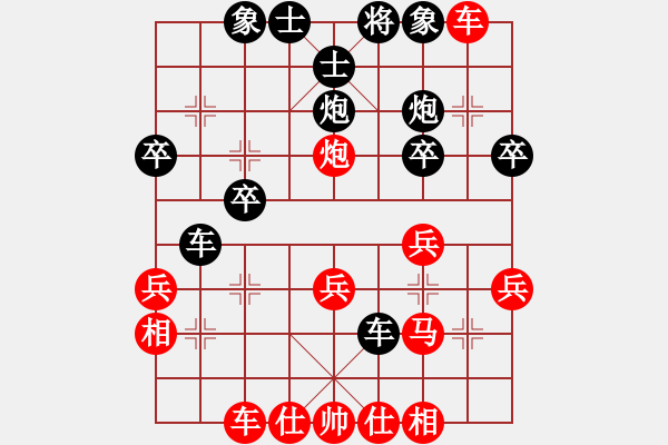 象棋棋譜圖片：天殺星(天帝)-負(fù)-梁山曹正(2r) - 步數(shù)：30 