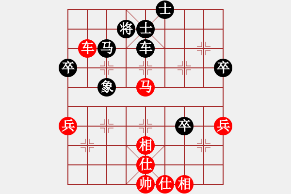 象棋棋譜圖片：可愛的小豬(8級)-負-jscg(2段) - 步數(shù)：60 