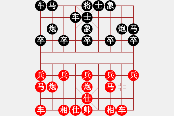 象棋棋譜圖片：thuday(3段)-負(fù)-獨獨往(4段) - 步數(shù)：10 