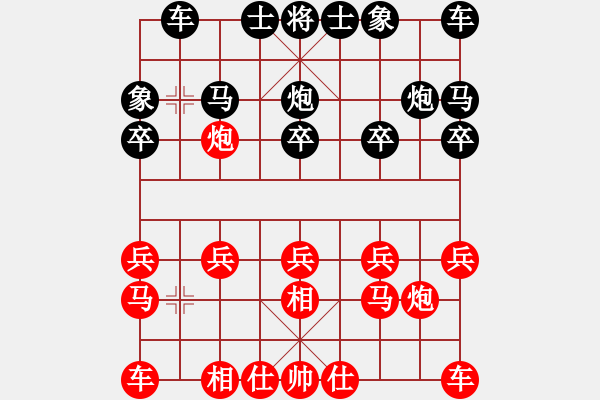 象棋棋譜圖片：大師傅的師(9段)-和-休閑人(9段) - 步數(shù)：10 