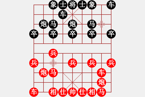 象棋棋譜圖片：崇明黃偉先負(fù)河南姚洪新 - 步數(shù)：10 