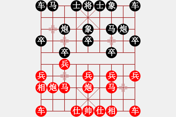 象棋棋譜圖片：霉國(guó)制造四(8段)-勝-老虎超人(天帝) - 步數(shù)：10 