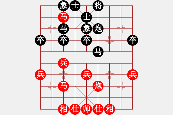 象棋棋譜圖片：紫薇花對紫微郎 和 快樂就好 - 步數(shù)：40 