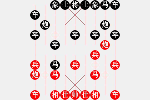 象棋棋譜圖片：擺渡者[503086220] 負(fù) PX06[-] - 步數(shù)：10 