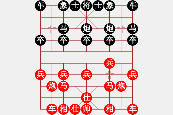 象棋棋譜圖片：第2輪第3臺樂清包天俊先對黃伯龍 - 步數(shù)：10 