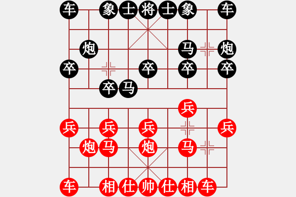 象棋棋譜圖片：2012年寧夏九天棋院迎新春青少年象棋邀請賽第1輪曲通先勝吉禹名 - 步數(shù)：10 