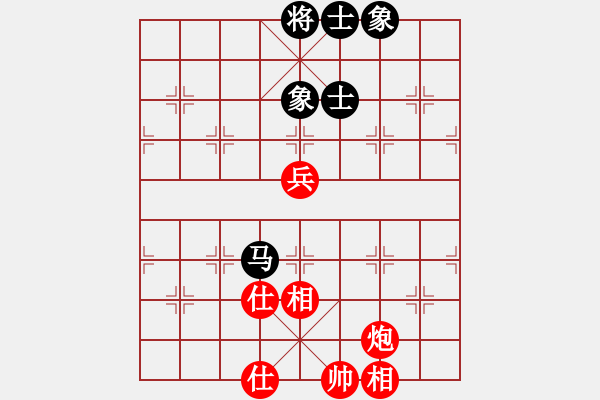 象棋棋谱图片：老夫菜豆腐(9段)-和-纯机砍人王(5r) - 步数：120 