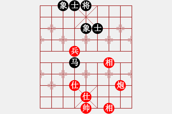 象棋棋谱图片：老夫菜豆腐(9段)-和-纯机砍人王(5r) - 步数：170 