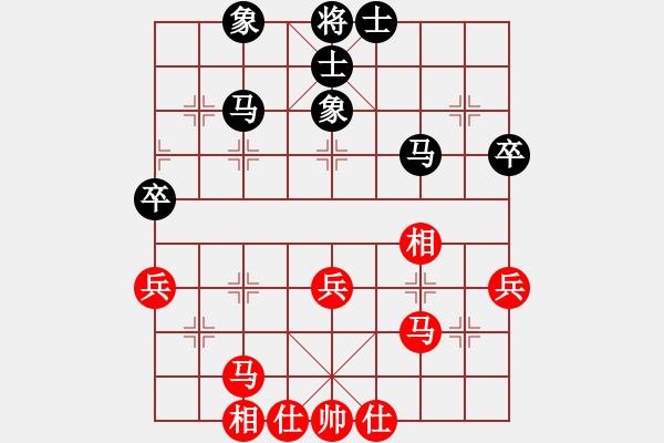 象棋棋谱图片：聂铁文 先和 郑一泓 - 步数：47 