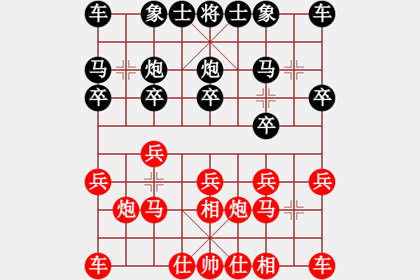 象棋棋譜圖片：洪家川 先勝 田中篤 - 步數(shù)：10 