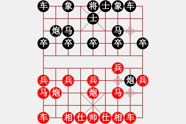 象棋棋谱图片：金庸武侠人生VS月・亮(2014-2-9) - 步数：10 