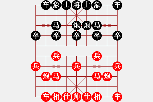 象棋棋譜圖片：李哿涵先勝黃馥薇 - 步數(shù)：10 