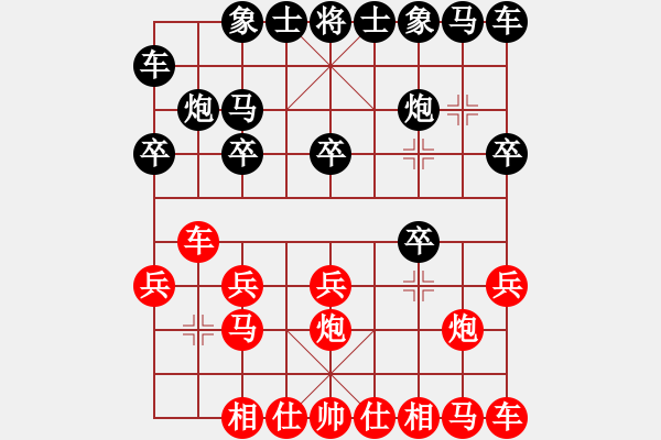 象棋棋譜圖片：棋童二(月將)-勝-瓜瓜是蛋蛋(人王) - 步數(shù)：10 