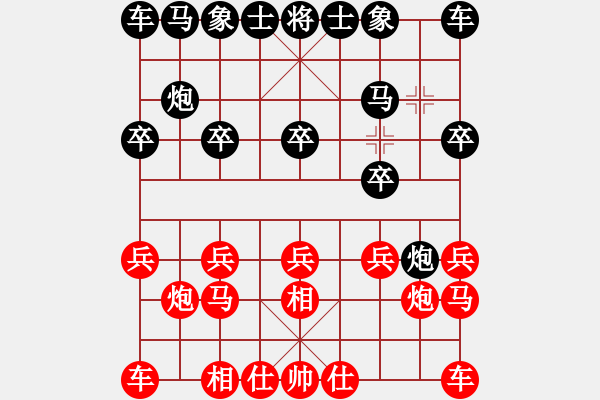 象棋棋譜圖片：第二屆聆聽杯第2輪黃春明先勝小強(qiáng).pgn - 步數(shù)：10 