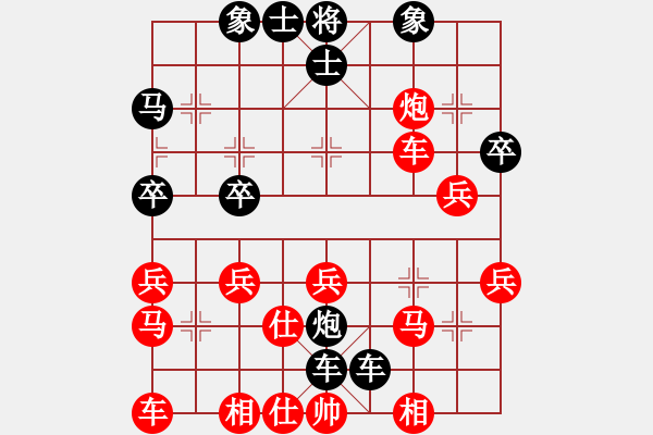 象棋棋譜圖片：云隊長[506766583] -VS- 橫才俊儒[292832991] - 步數(shù)：36 