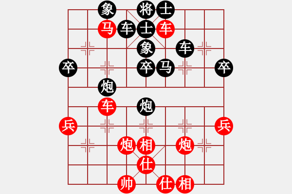 象棋棋譜圖片：魯大將軍紅負(fù)葬心【仕角炮對(duì)進(jìn)７卒】 - 步數(shù)：70 