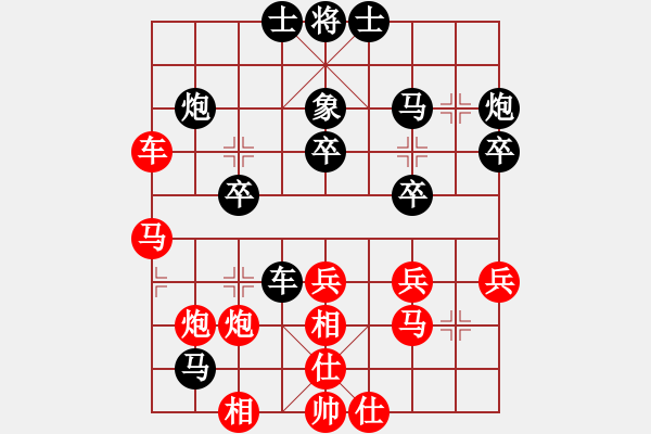 象棋棋譜圖片：龍飛(天罡)-勝-廊坊市亞軍(風(fēng)魔) - 步數(shù)：40 