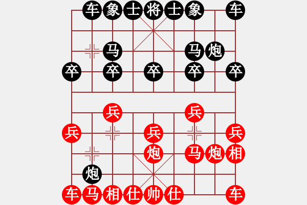 象棋棋譜圖片：JJ象棋太守棋狂業(yè)6先勝來賓業(yè)72018·12·14 - 步數(shù)：10 