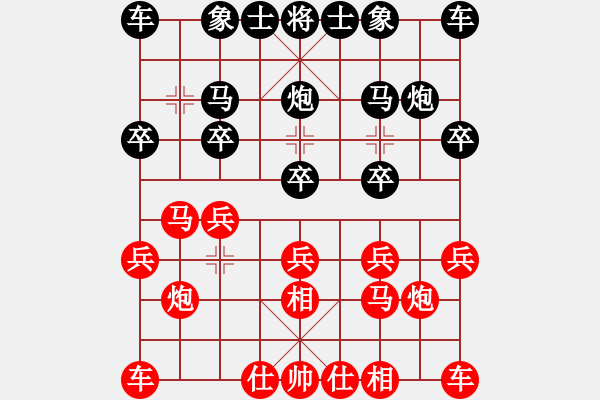 象棋棋譜圖片：《學(xué)習(xí)大師后手》中炮盤頭馬破屏風(fēng)馬右橫車左馬外盤河封車 - 步數(shù)：10 