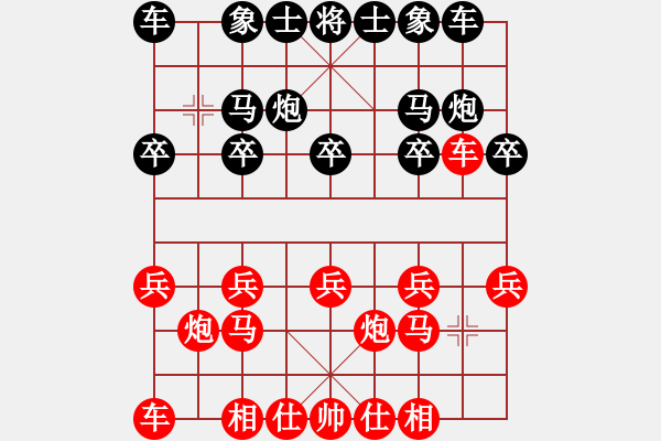 象棋棋譜圖片：張韶航 (先和)高凡舒.PGN - 步數(shù)：10 