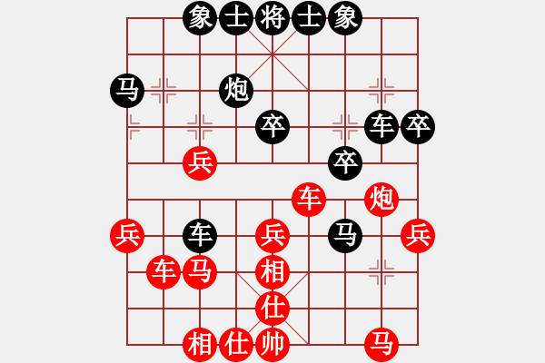 象棋棋譜圖片：贏河(3段)-負-肥仔張(9段) - 步數(shù)：33 