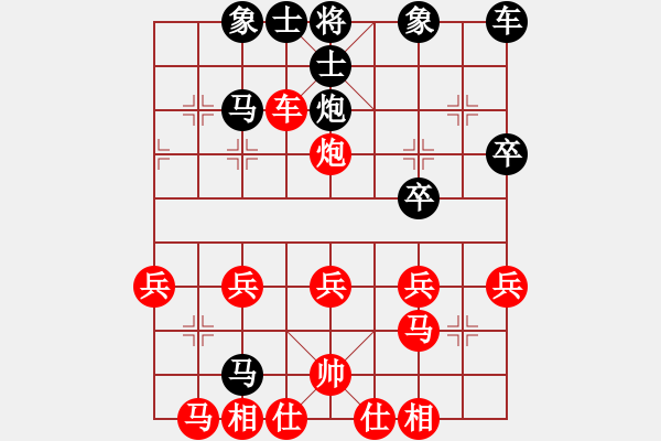 象棋棋譜圖片：張雨書(4r)-負(fù)-鄉(xiāng)野崇真(8級(jí)) - 步數(shù)：30 