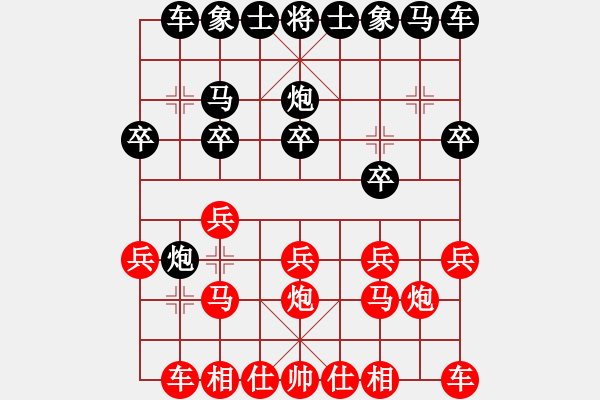 象棋棋譜圖片：分紅 和 gekin - 步數(shù)：10 