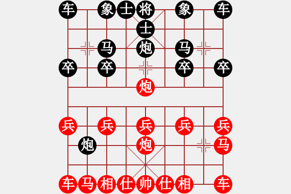 象棋棋譜圖片：每天一局棋(1段)-勝-駿馬圖(3段) - 步數(shù)：10 