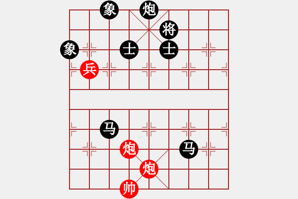 象棋棋譜圖片：棋局-2aa 6b 42 - 步數(shù)：100 