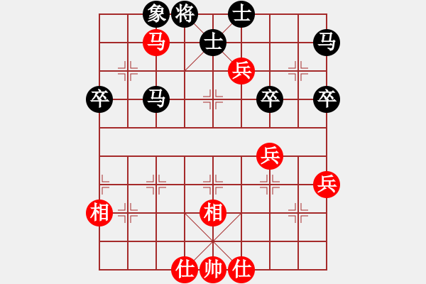 象棋棋譜圖片：456局 B53- 五七炮對反宮馬右直車-賈詡(1900) 先負(fù) 小蟲引擎23層(2624) - 步數(shù)：50 