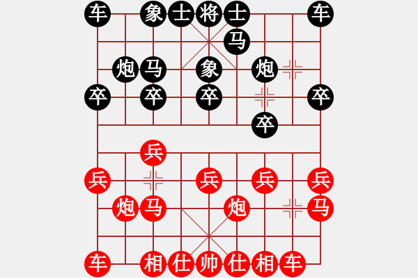 象棋棋譜圖片：bbboy002-VS-GT-S7572 - 步數(shù)：10 