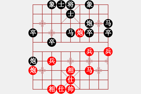 象棋棋譜圖片：liu[122573194] -VS- 桔中居士[125323952] - 步數(shù)：40 