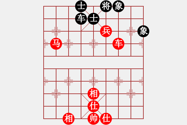 象棋棋譜圖片：車馬兵勝車士象全8 - 步數(shù)：20 