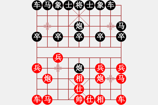 象棋棋譜圖片：老李的風情(3段)-勝-mengliang(4段) - 步數(shù)：10 