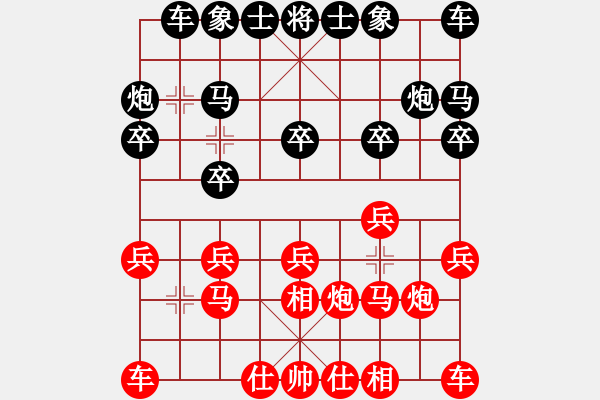 象棋棋譜圖片：飛雪飛狐(9星)-和-過往云煙(9星) - 步數(shù)：10 