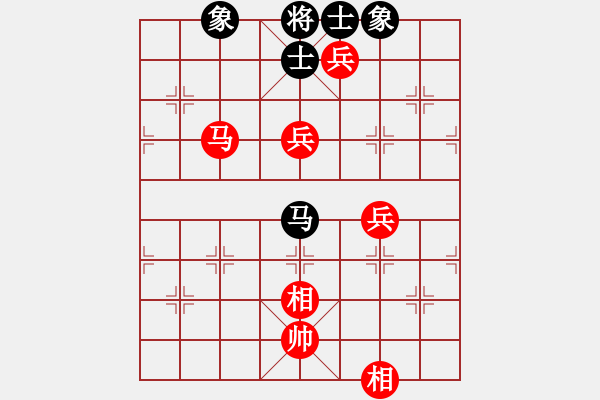 象棋棋譜圖片：開心你我他(9段)-和-hongkk(7段) - 步數(shù)：100 