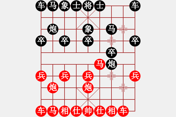 象棋棋譜圖片：1207821755VS倚天高手(2016 10 28 星期五) - 步數(shù)：10 