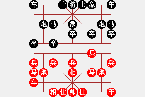 象棋棋譜圖片：塔煤愛好者(7級(jí))-和-bbboy002(6級(jí)) - 步數(shù)：10 