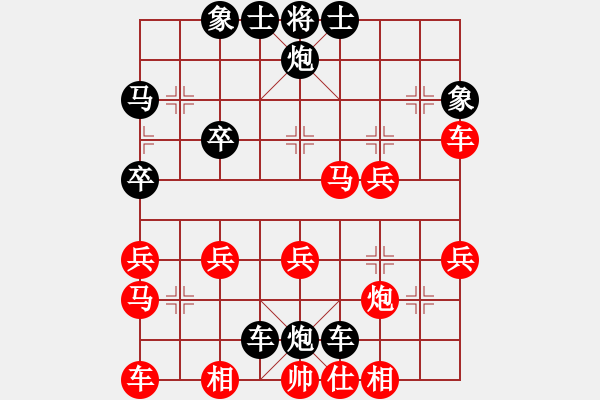 象棋棋譜圖片：林樂[623357752] -VS- 橫才俊儒[292832991] - 步數(shù)：30 