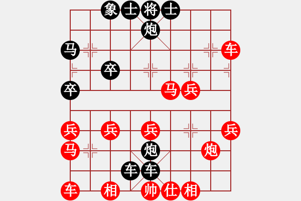 象棋棋譜圖片：林樂[623357752] -VS- 橫才俊儒[292832991] - 步數(shù)：34 