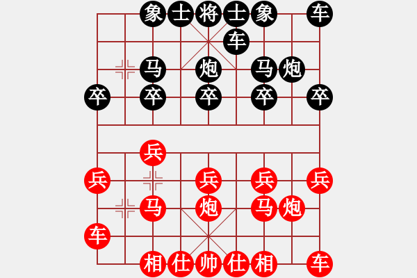 象棋棋譜圖片：港灣[414135626] -VS- 橫才俊儒[292832991] - 步數(shù)：10 