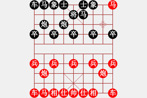 象棋棋譜圖片：鱉腳迷惑 - 步數(shù)：4 