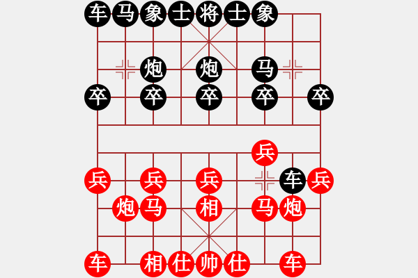 象棋棋譜圖片：南昌獅(3段)-和-正陽楊黎明(4段) - 步數(shù)：10 