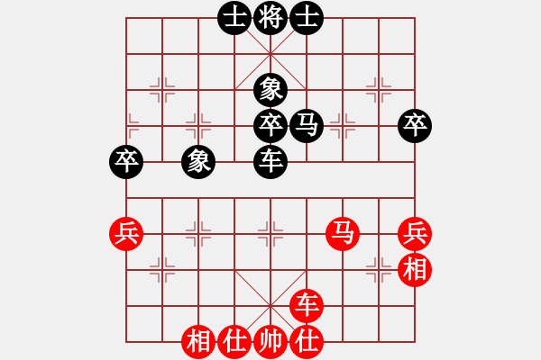 象棋棋譜圖片：2006年弈天迪瀾杯聯(lián)賽第七輪：秋葉之靜美(2段)-和-夢幻之音(至尊) - 步數(shù)：54 