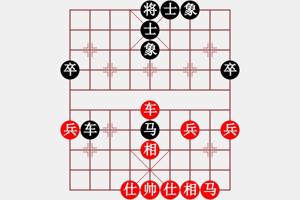 象棋棋譜圖片：2006年迪瀾弈天外圍賽第二輪：寧夏商建獅(2級)-和-將帥英雄劍(4r) - 步數(shù)：40 