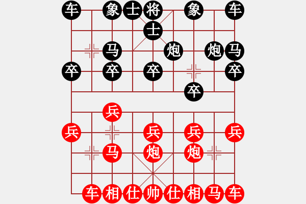 象棋棋譜圖片：棄子局 - 步數(shù)：10 