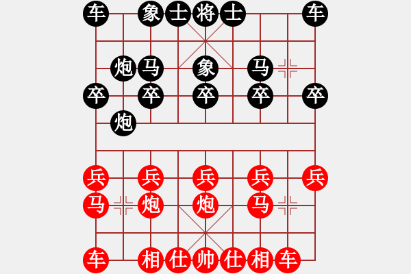 象棋棋譜圖片：小孩學(xué)棋-玩家92664794.pgn - 步數(shù)：10 