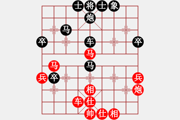 象棋棋譜圖片：2006年梁山賽第八輪：蘇州相城區(qū)(5r)-勝-將帥英雄海(初級) - 步數(shù)：60 