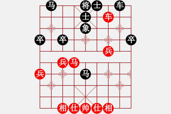 象棋棋譜圖片：北京 呂春光 和 北京 劉永富 - 步數(shù)：40 